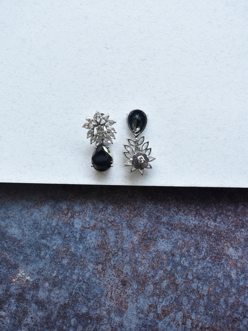 Black Stone Earrings | Ad Earrings